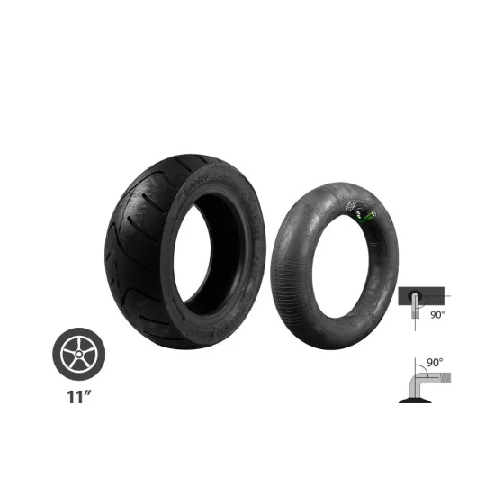 Pneu 90/65-6.5 Vee Rubber pour trottinette électrique wattiz + Chambre à air pour trottinette électrique - wattiz