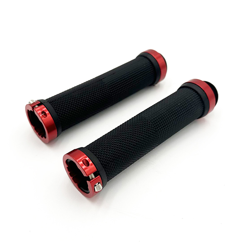 Handlebar Grips Red Ends