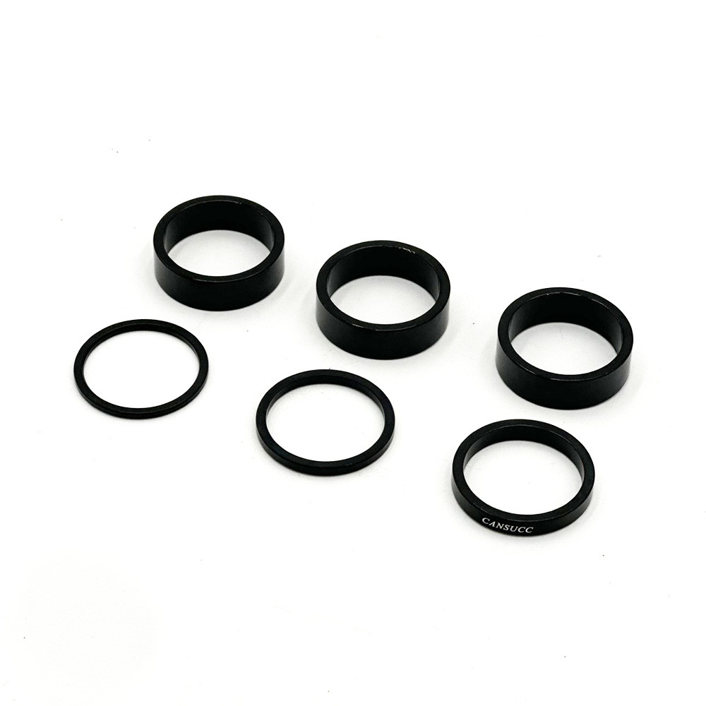 Handlebar riser rings red/gold/blue/black x6 pcs