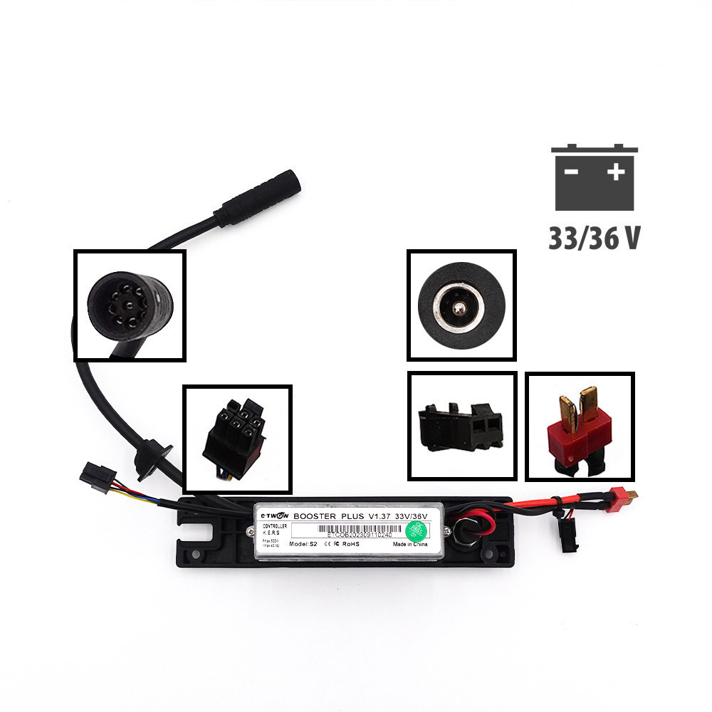 Etwow 36V 5-poliger Controller Quadratische Steckdose