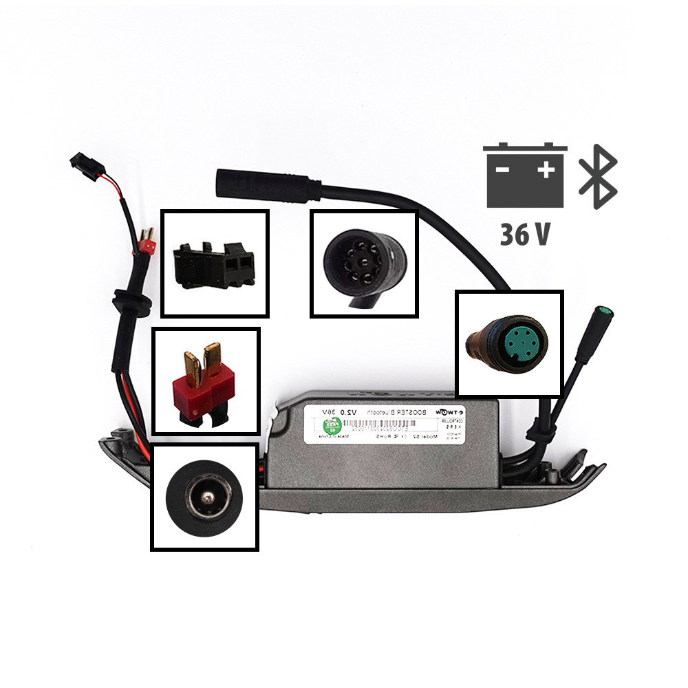 Etwow booster ES controller with radiator and Bluetooth in black or grey