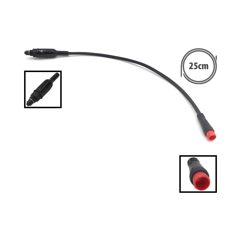 Conector impermeable del sensor de freno XOD 2 pines 250 mm