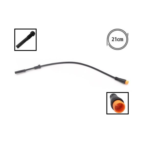 Capteur de Frein Zoom Connecteur Etanche 3 Pins 210mm pour trottinette électrique - wattiz