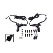 Kit de frenos hidráulicos de 4 pistones FRV Conector SM (2 pinzas izquierdas)