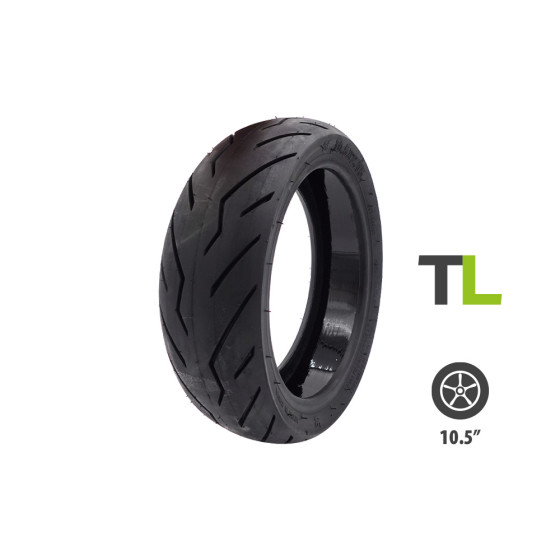 Pneu Route 10.5x2.75 tubeless avec gel anti-crevaison