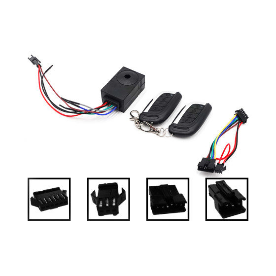 Pack alarme x5 + x5 télécommandes pour trottinette électrique - wattiz