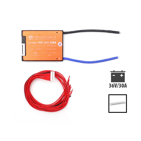 BMS Daly 36V 10S 30A pour trottinette électrique - wattiz