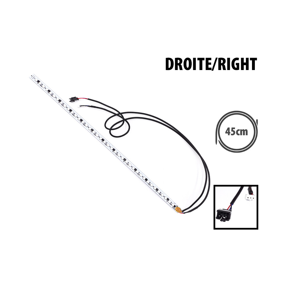 LED Straight Column Dualtron Mini With Receiver 2 Cables 45Cm