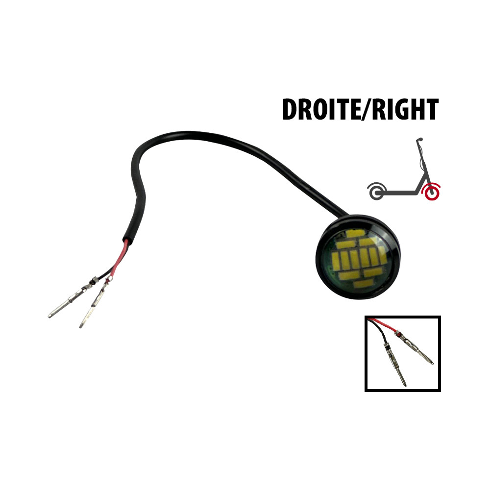 Dualtron Mini front right LED