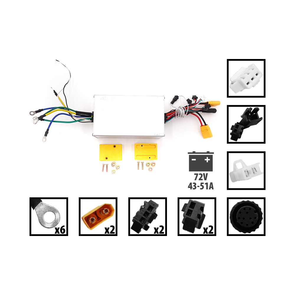 Controller Vsett 11+ 72V  Dual Motors