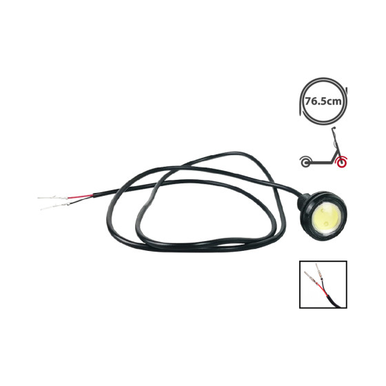 LED avant pour tous modèles Z (Jaune) pour trottinette électrique - Wattiz