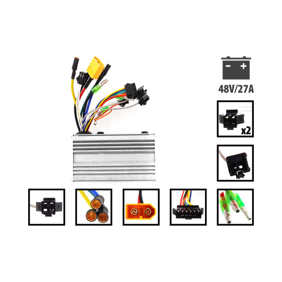 Controleur 48V 27A Futecher Gun pour trottinette électrique - wattiz