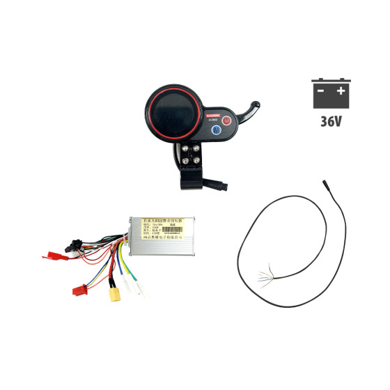 Kit contrôleur display et câble NJAX 36V pour trottinette électrique - wattiz