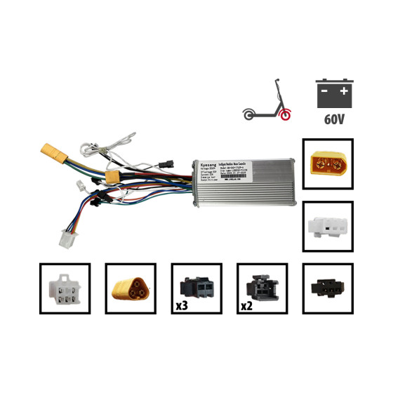 Contrôleur 60V avant pour Z10X pour trottinette électrique - Wattiz