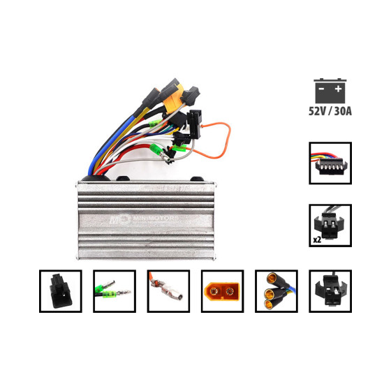 Controleur 52V 30A Futecher Gun Pro pour trottinette électrique - wattiz