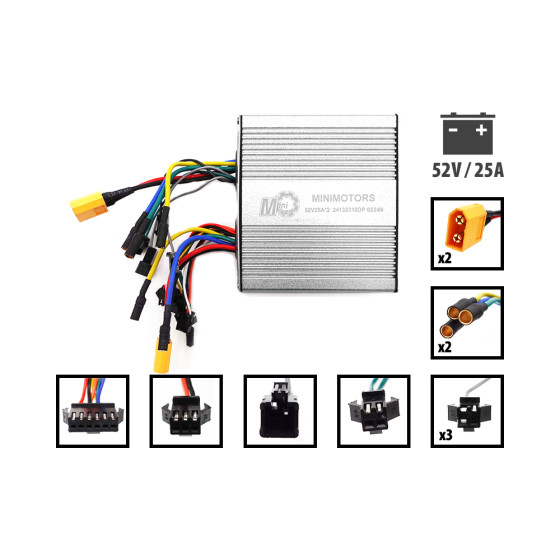 Controleur 52V 25A Dualtron Pop Bimoteurs pour trottinette électrique - wattiz