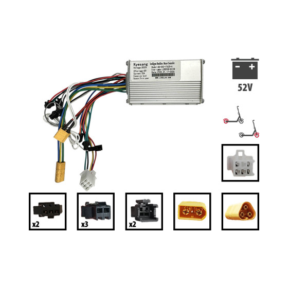 Controleur avant ou arrière 52V pour Z8X