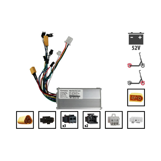 Contrôleur Z10 X avant 52V (17601A) pour trottinette électrique - wattiz