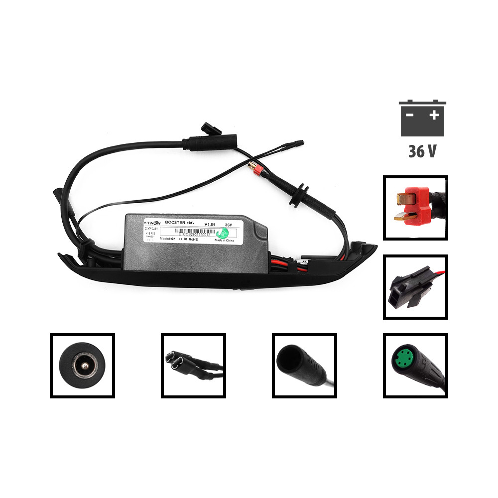 Etwow 36V Booster Controller mit Radiator, EKFV Brided 20KM/H