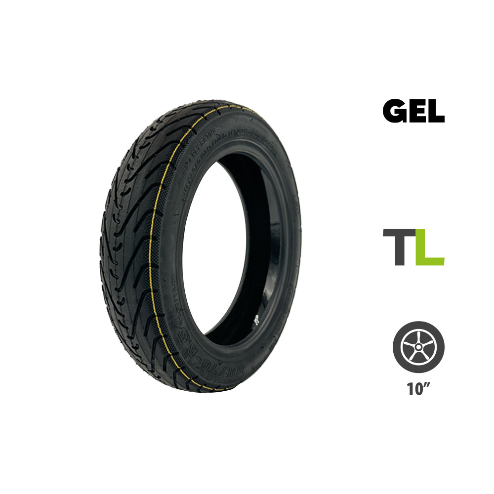 Neumático Tubeless 60/70-6,5 con gel para Ninebot G30 G2