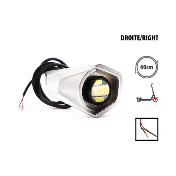 Plastique avant droite avec LED Dualtron Togo pour trottinette électrique - Wattiz