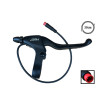 Maneta de freno derecha Nutt cable 30cm conector estanco