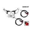 Hydraulic Brake Kit 4 Pistons Waterproof Connector (Front Left + Rear Left)