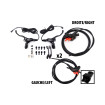 Hydraulic Brake Kit 4 Pistons FRV Connecteur SM (1x AR Left / AV Right + 1x AR Right /AV Left)