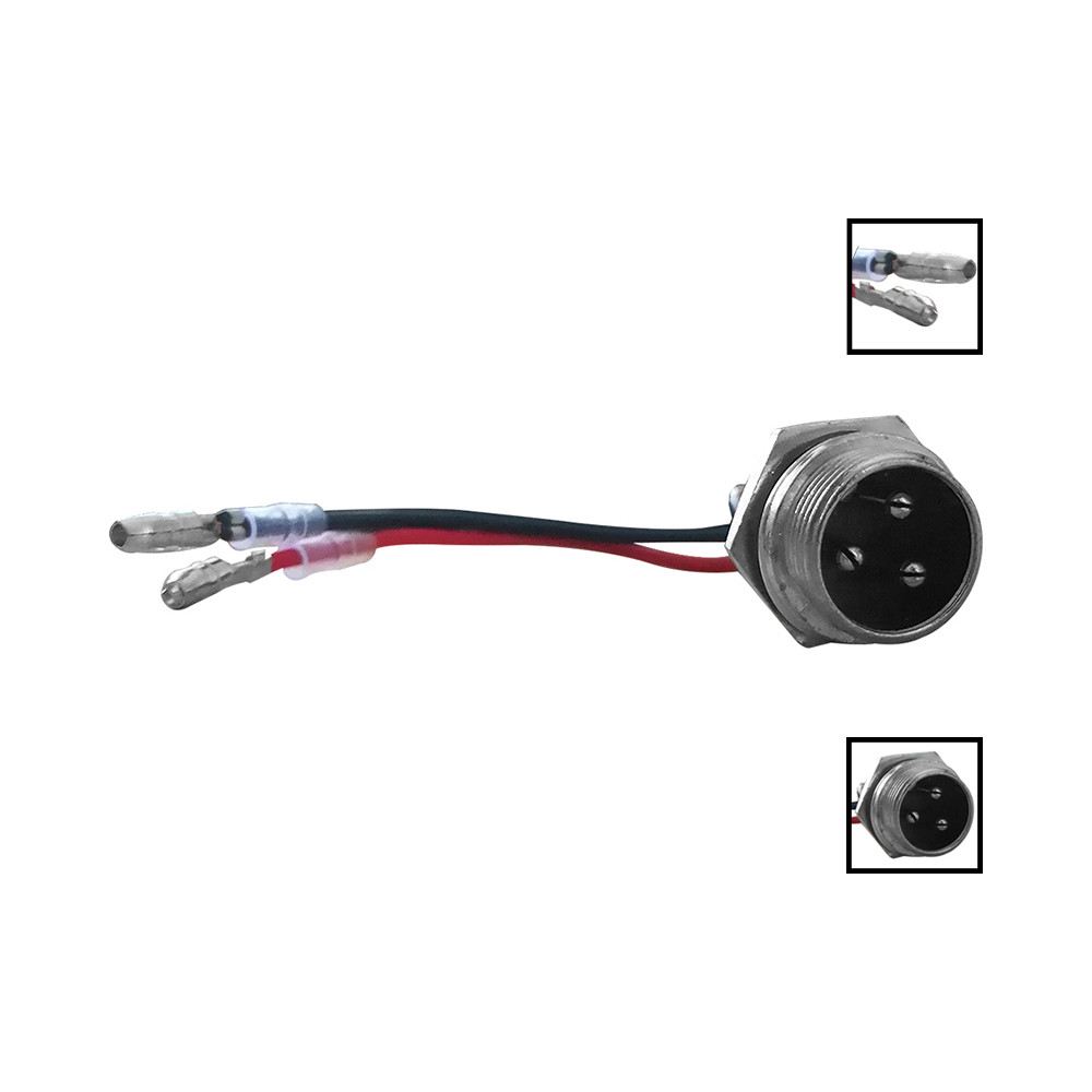 Charging port GX16-3P round plug cables