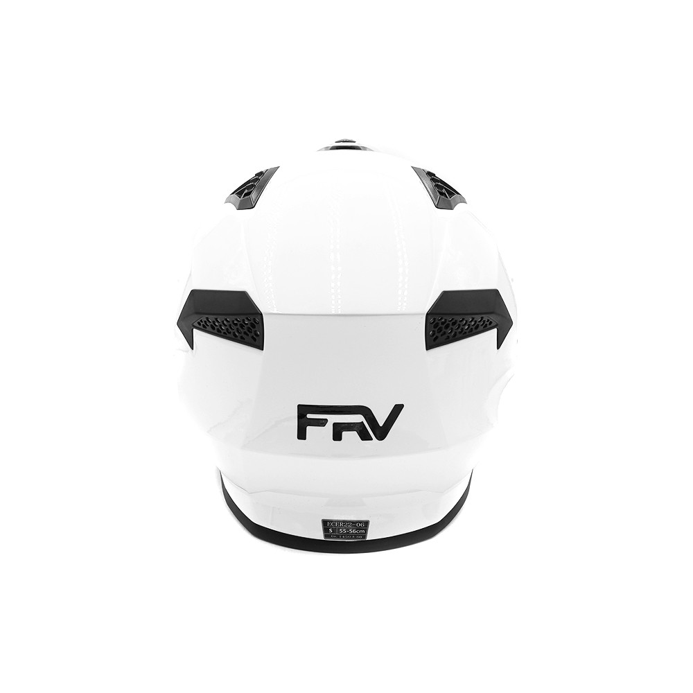 Casco de calle FRV blanco (talla S a XL)