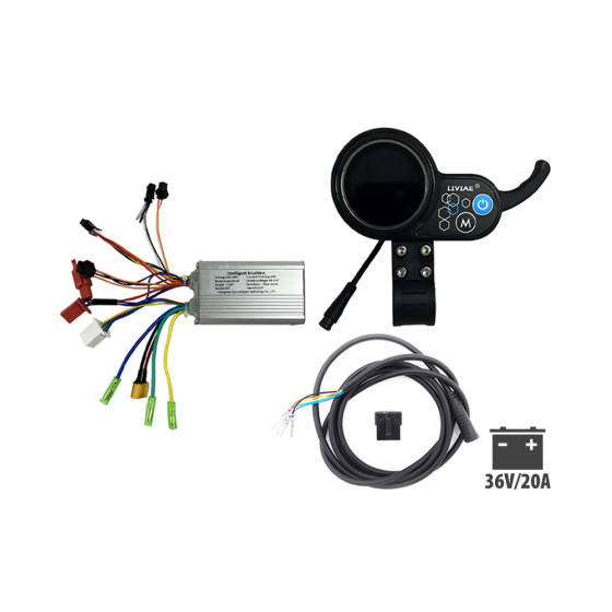 Kit controleur display câble Liviae 48v20A