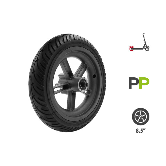 Roue arriere avec pneu plein Xiaomi M365 pour trottinette électrique - Wattiz