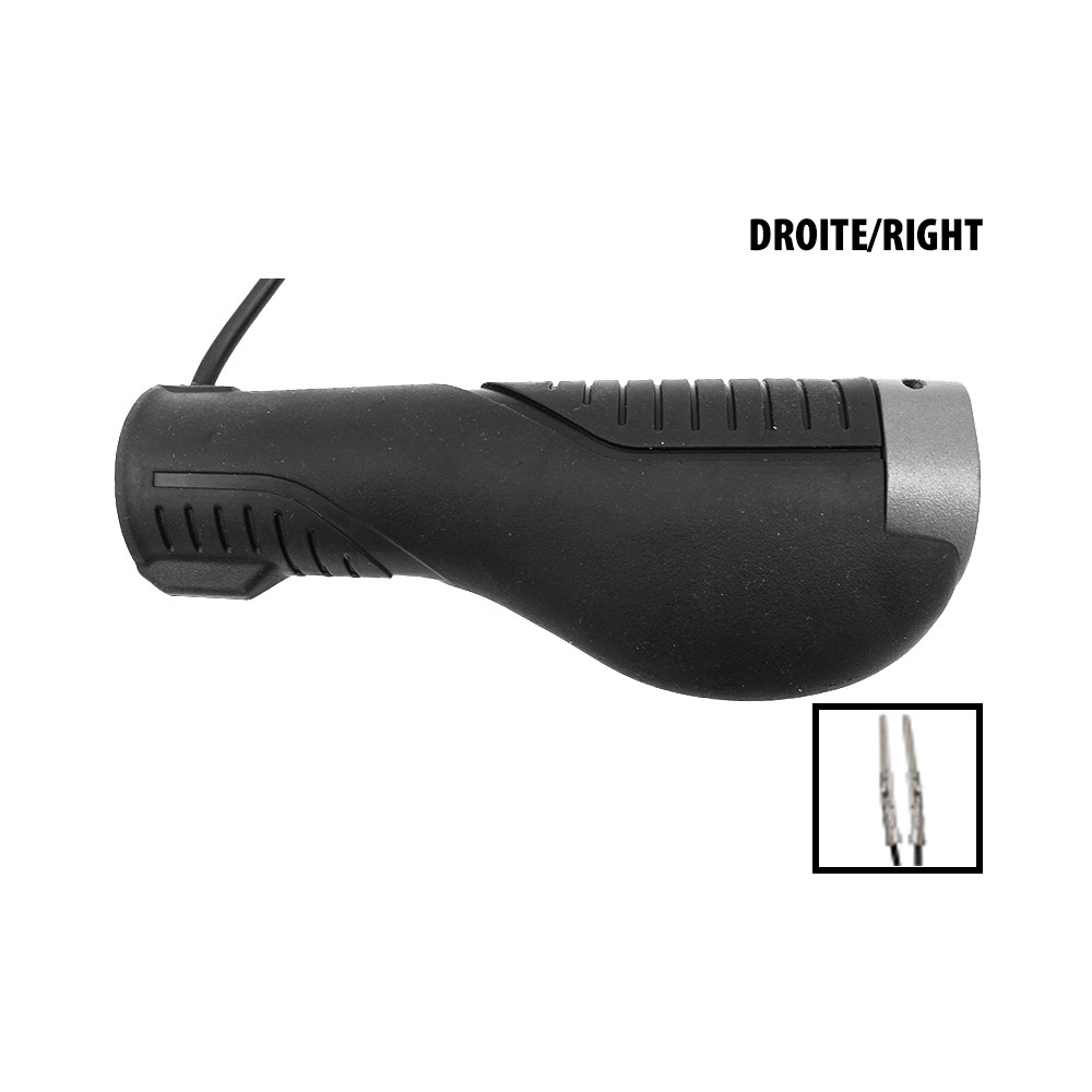 Vsett 8 handlebar grip right