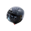 JET FRV grauer Helm (Größe S bis XL)