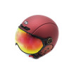 Casco JET FRV burdeos mate (talla S a XL)