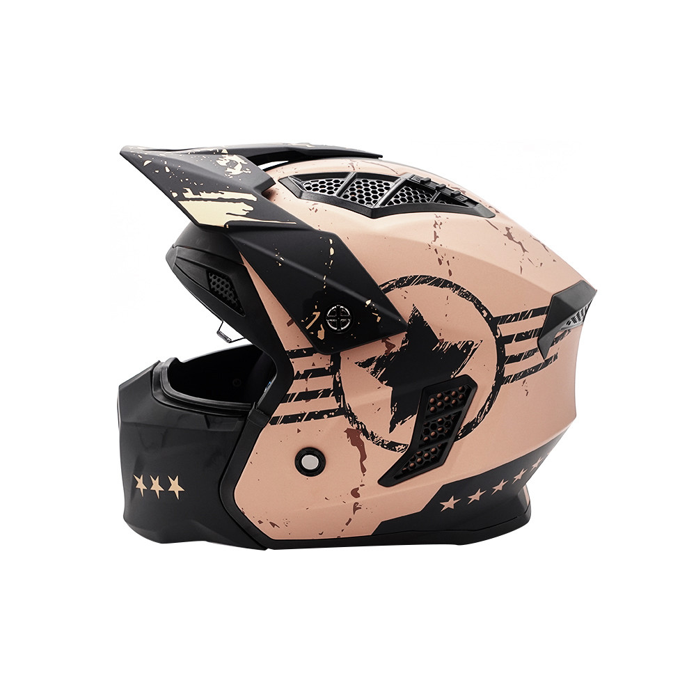 Casco de calle FRV hero gold (talla S a XL)