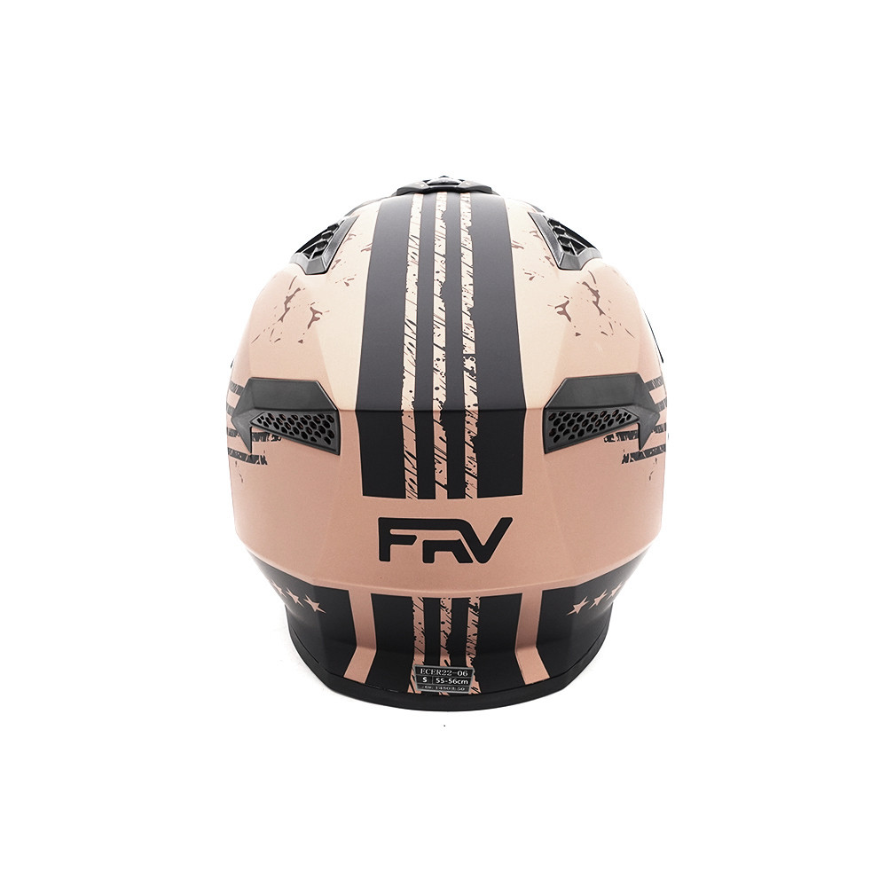 Casco de calle FRV hero gold (talla S a XL)