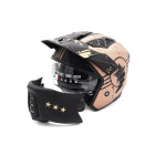 Casque street FRV hero gold (taille S à  XL) pour trottinette électrique - Wattiz