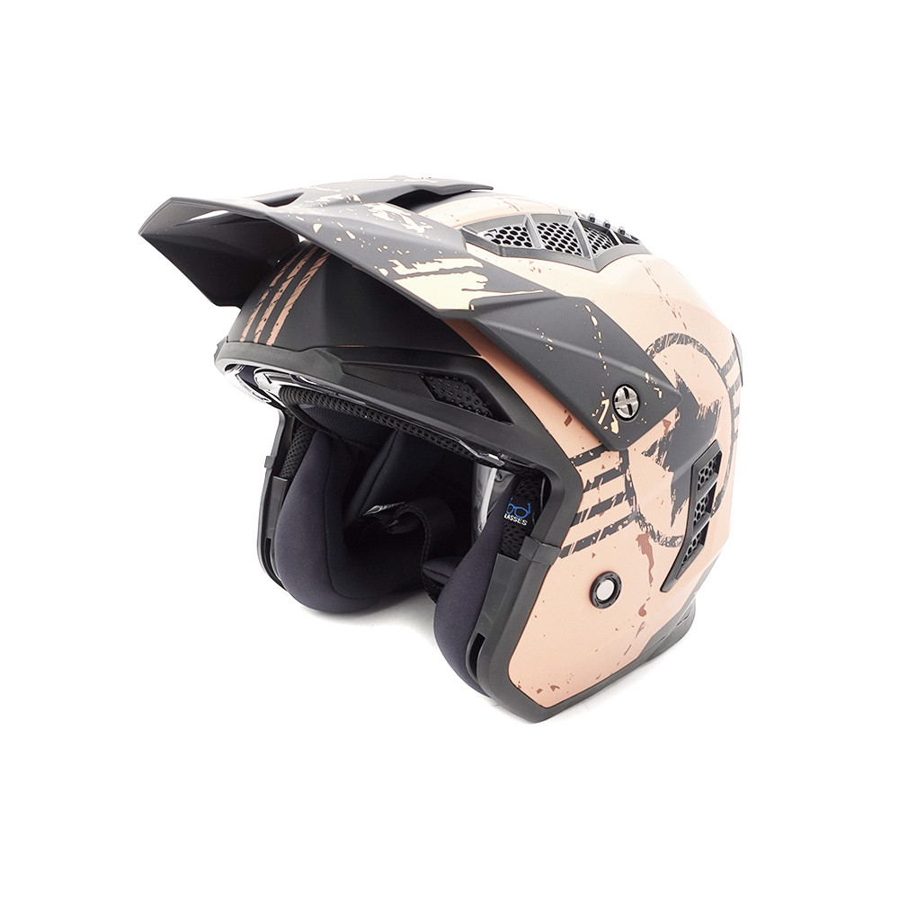 FRV hero gold street helmet (size S to XL)