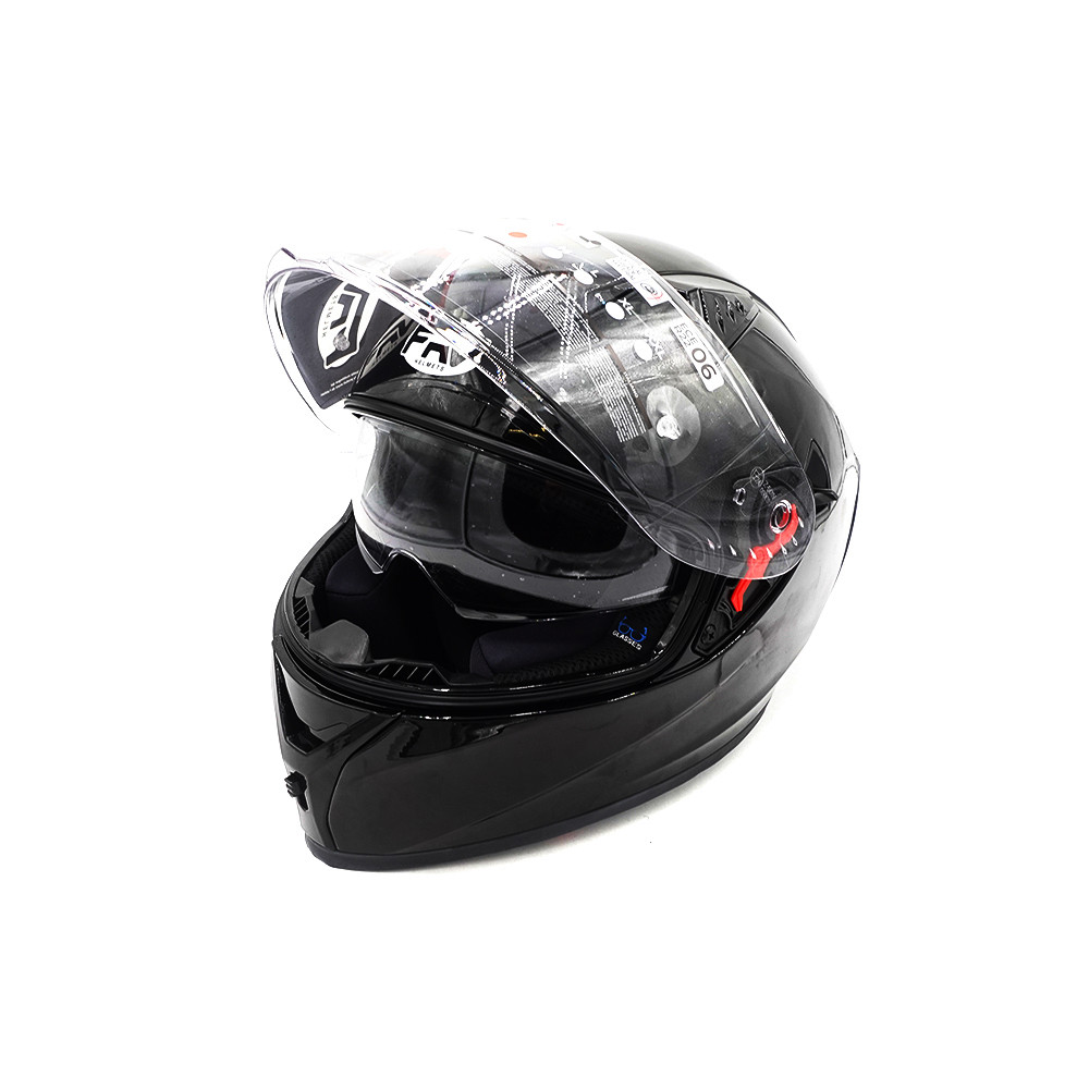 Casco integral FRV negro (talla S a XL)