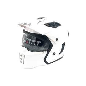 Casque street FRV blanc (taille S à XL) pour trottinette électrique - Wattiz