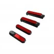 Mi4 pro red plastic reflector screw caps x4 pcs