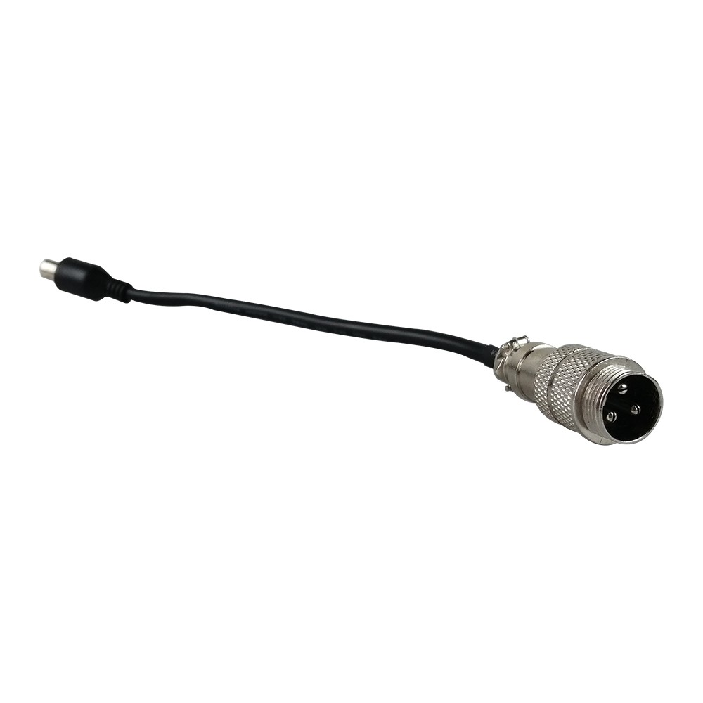 Adaptateur chargeur tous mod�les (GX16 3Pins Male-RCA Connecteur)