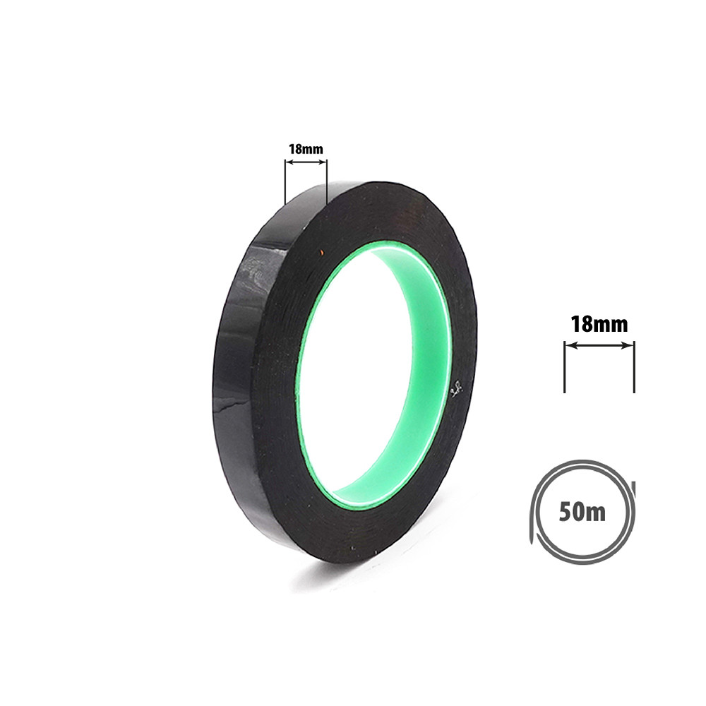Fond de jante Tubeless velos 18 mm x50m
