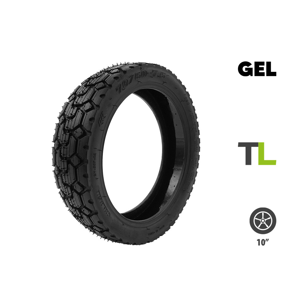 Pneu 70/60-7,5 Ninebot ZT3 Pro + gel anticrevaison
