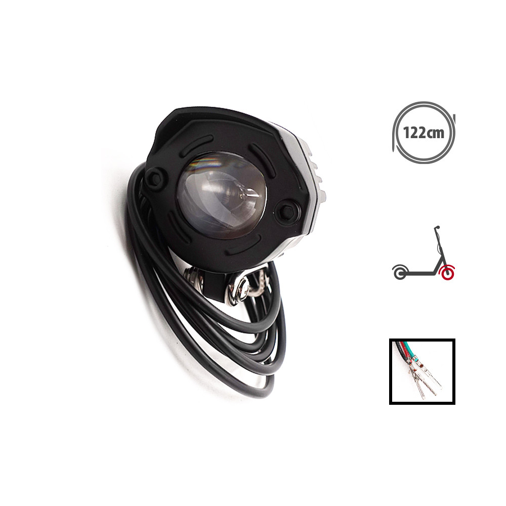 Phare LED avant Dualtron Togo Ltd avec klaxon