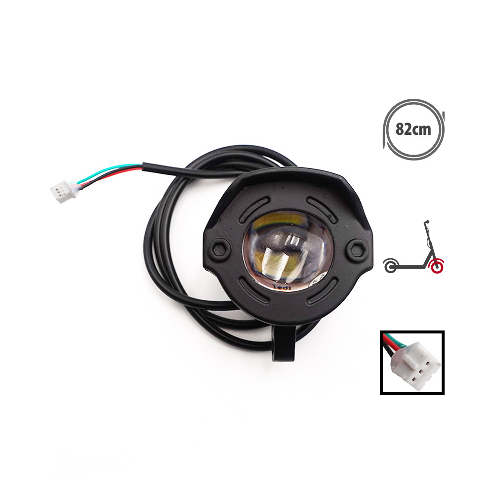 Phare LED avant Dualtron Aminia Avec Klaxon