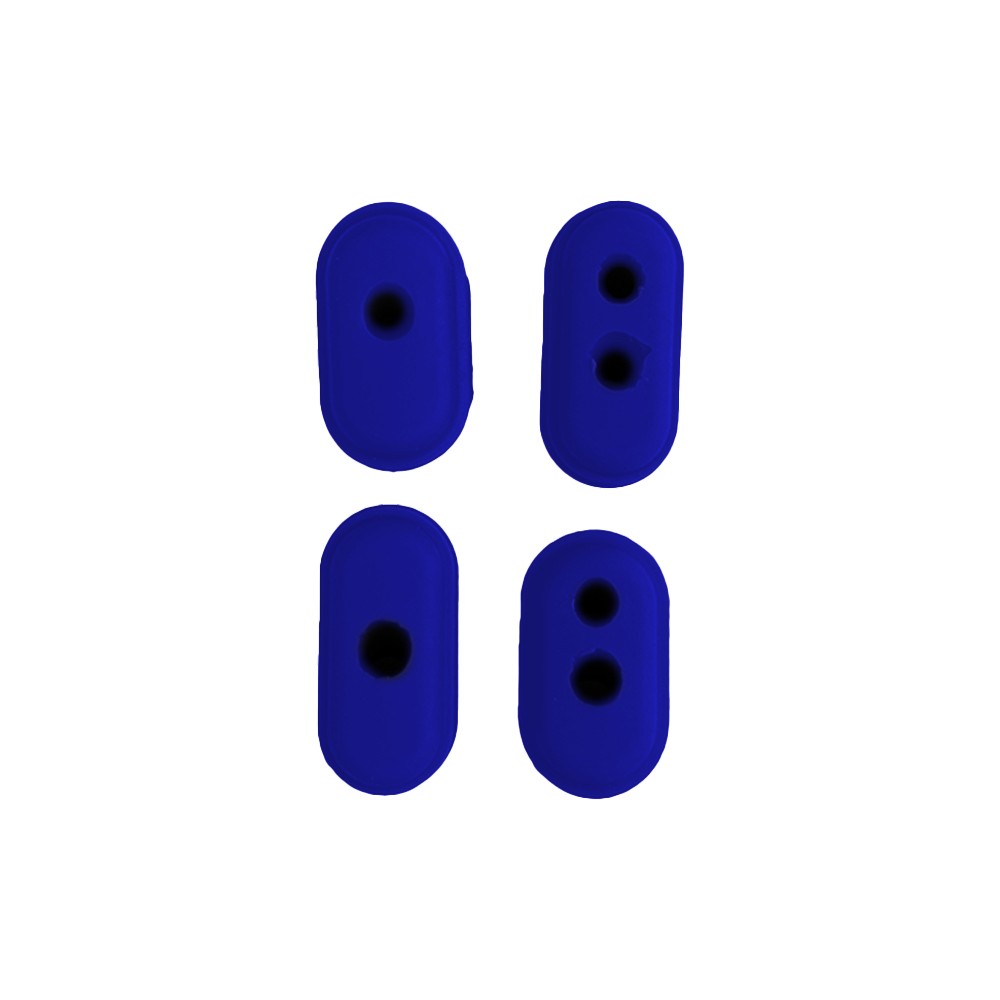 Lot de 4 bouchons protection c�bles Xiaomi M365 & M365 Pro (Bleu)