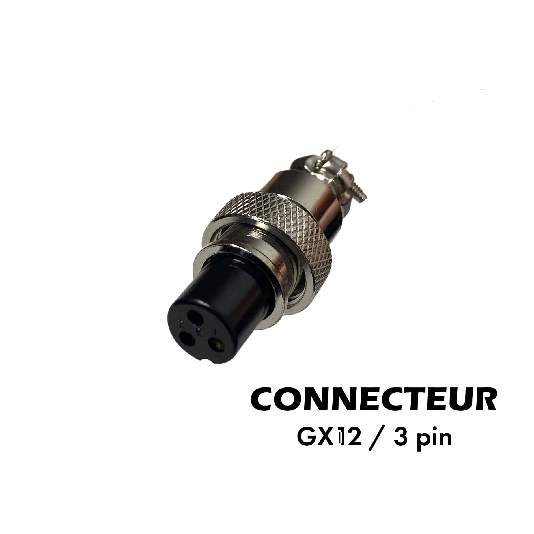 Chargeur 52V ??� 58.8V / 2A (connecteur GX12-3p)