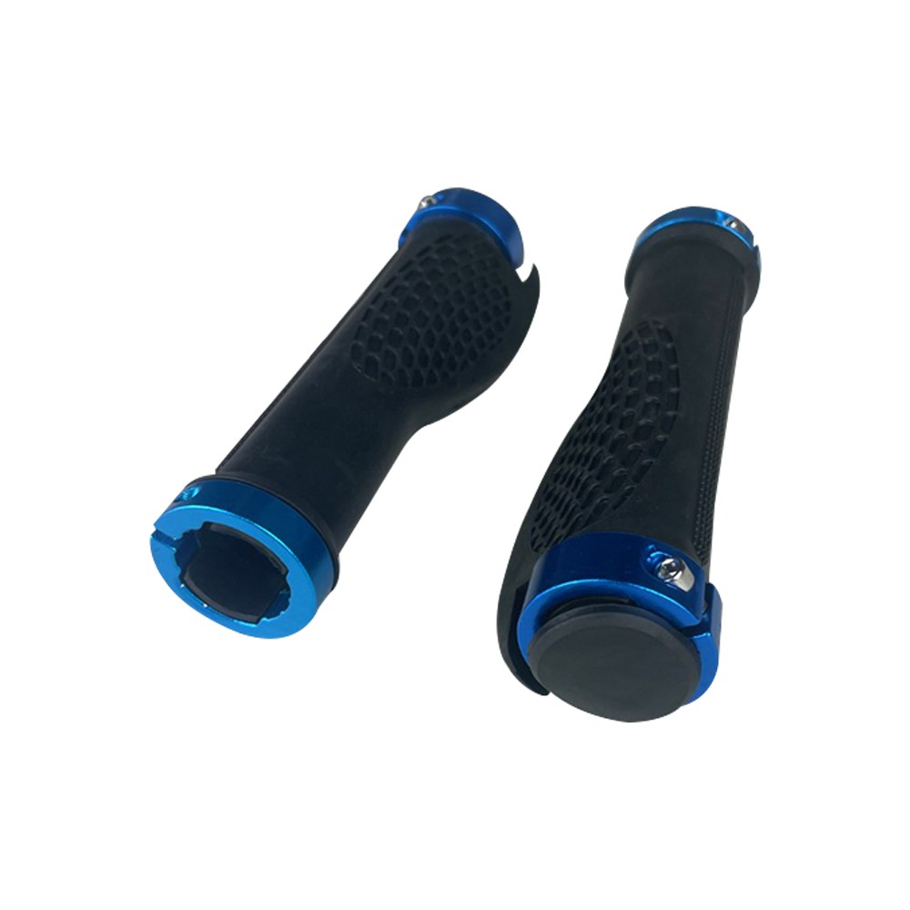 Poign�es silicone (4 couleurs : rouge. bleu. noir. jaune) (Bleu)